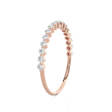 1/3 ctw Round Lab Grown Diamond Anniversary Ring