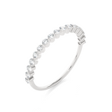 1/3 ctw Round Lab Grown Diamond Anniversary Ring