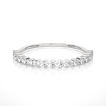 1/3 ctw Round Lab Grown Diamond Anniversary Ring