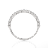 1/3 ctw Round Lab Grown Diamond Anniversary Ring