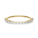 1/3 ctw Round Lab Grown Diamond Anniversary Ring