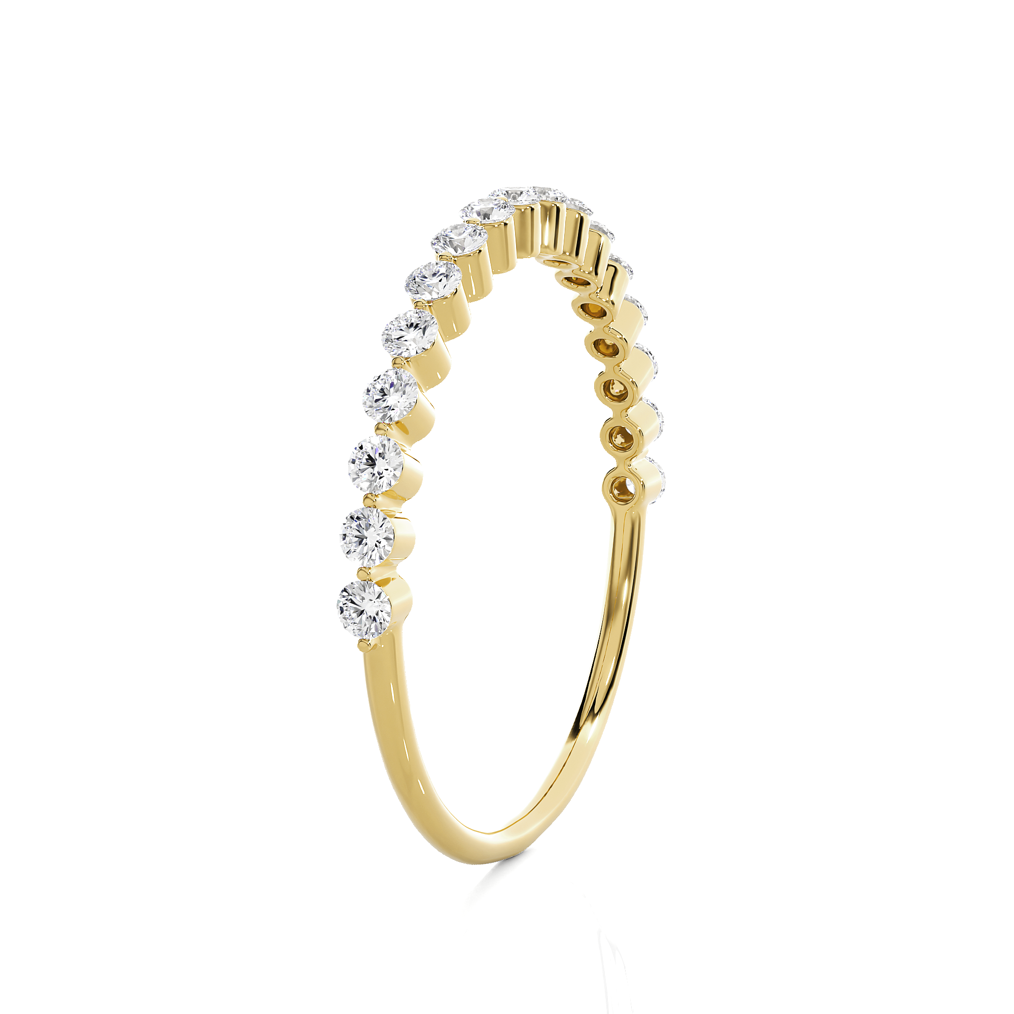 1/3 ctw Round Lab Grown Diamond Anniversary Ring