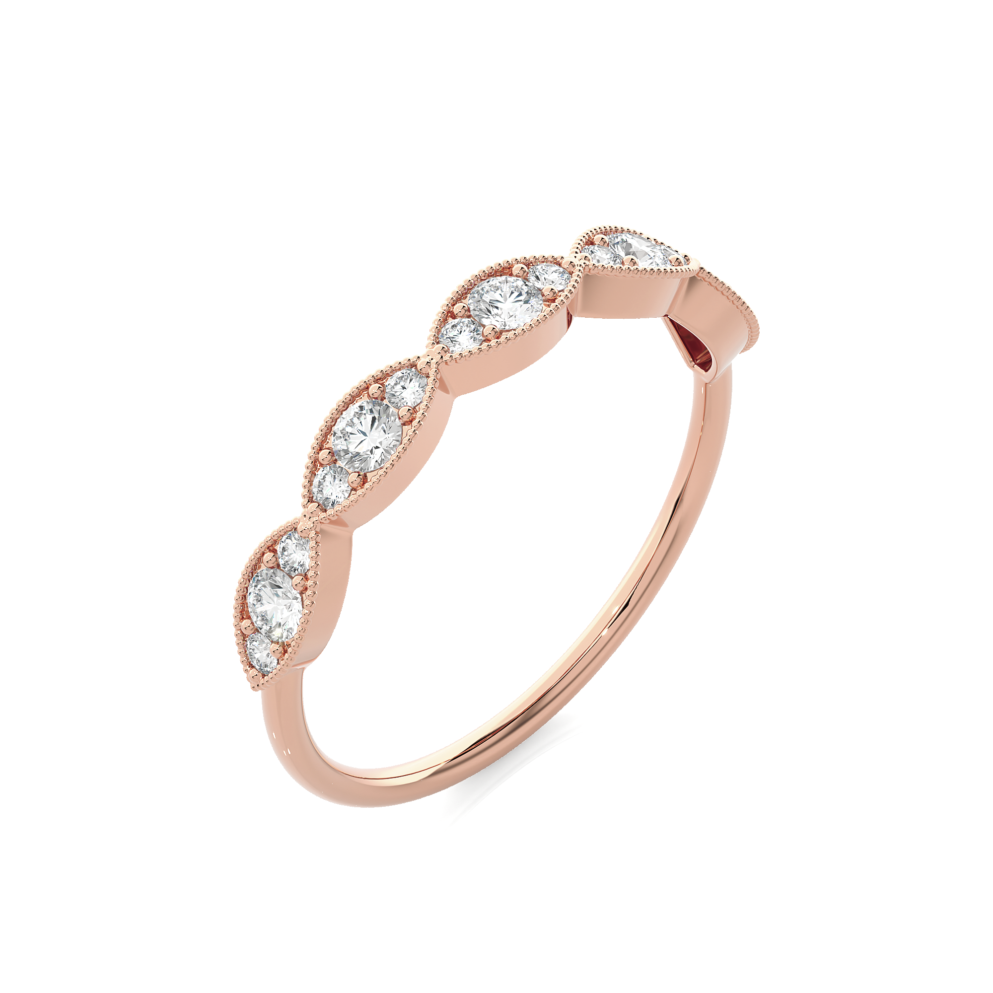 1/3 ctw Round Lab Grown Diamond Ring
