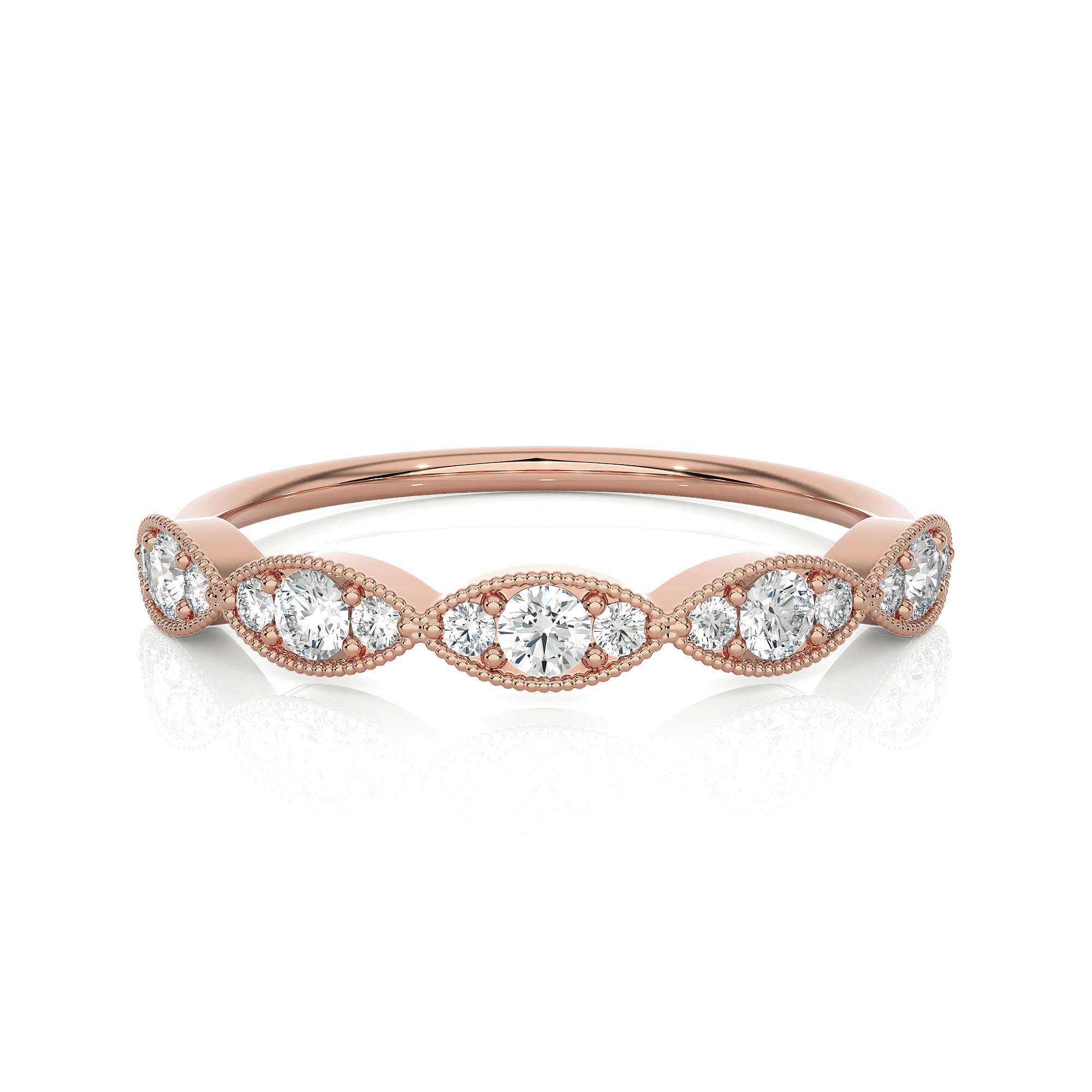 1/3 ctw Round Lab Grown Diamond Ring