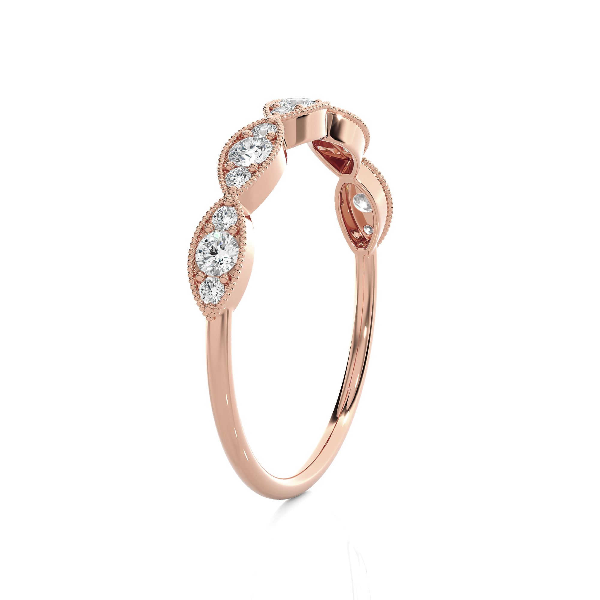 1/3 ctw Round Lab Grown Diamond Ring
