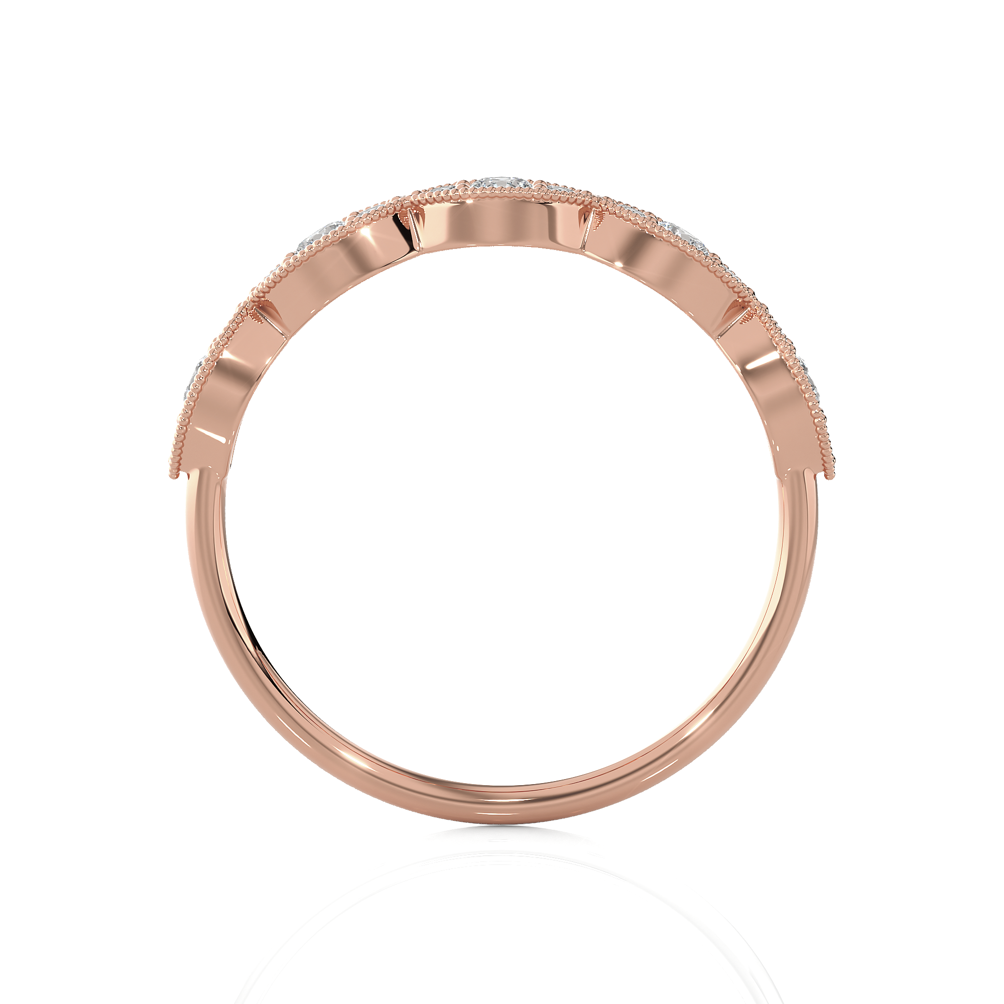 1/3 ctw Round Lab Grown Diamond Ring