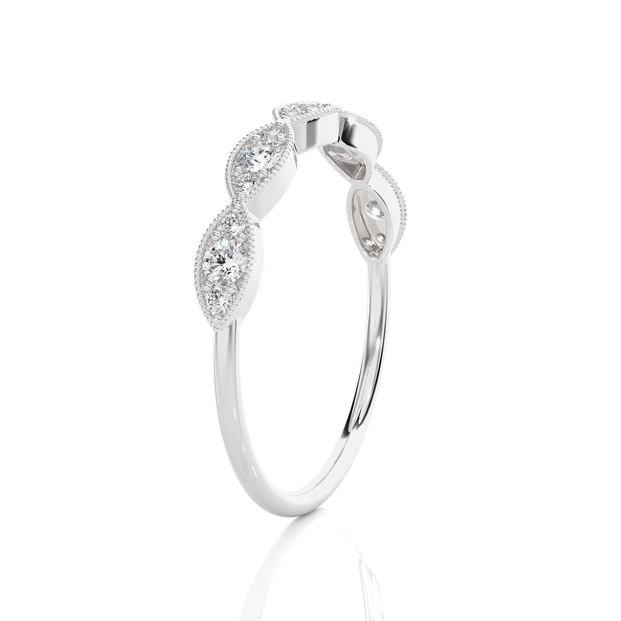 1/3 ctw Round Lab Grown Diamond Ring