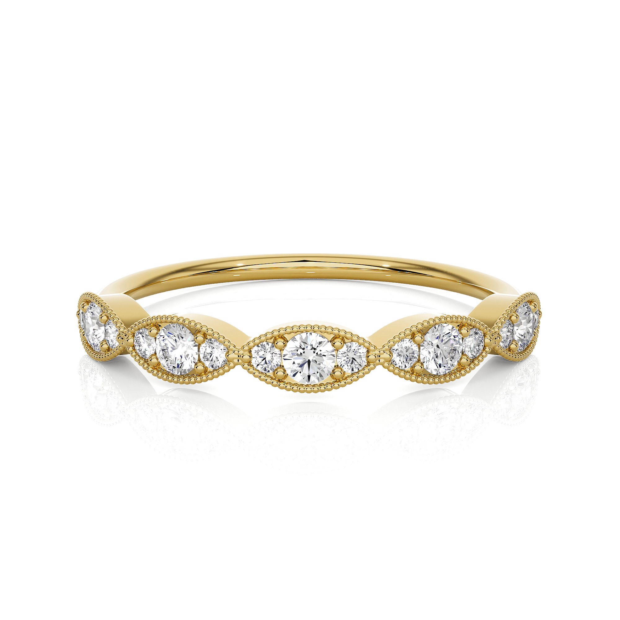 1/3 ctw Round Lab Grown Diamond Ring