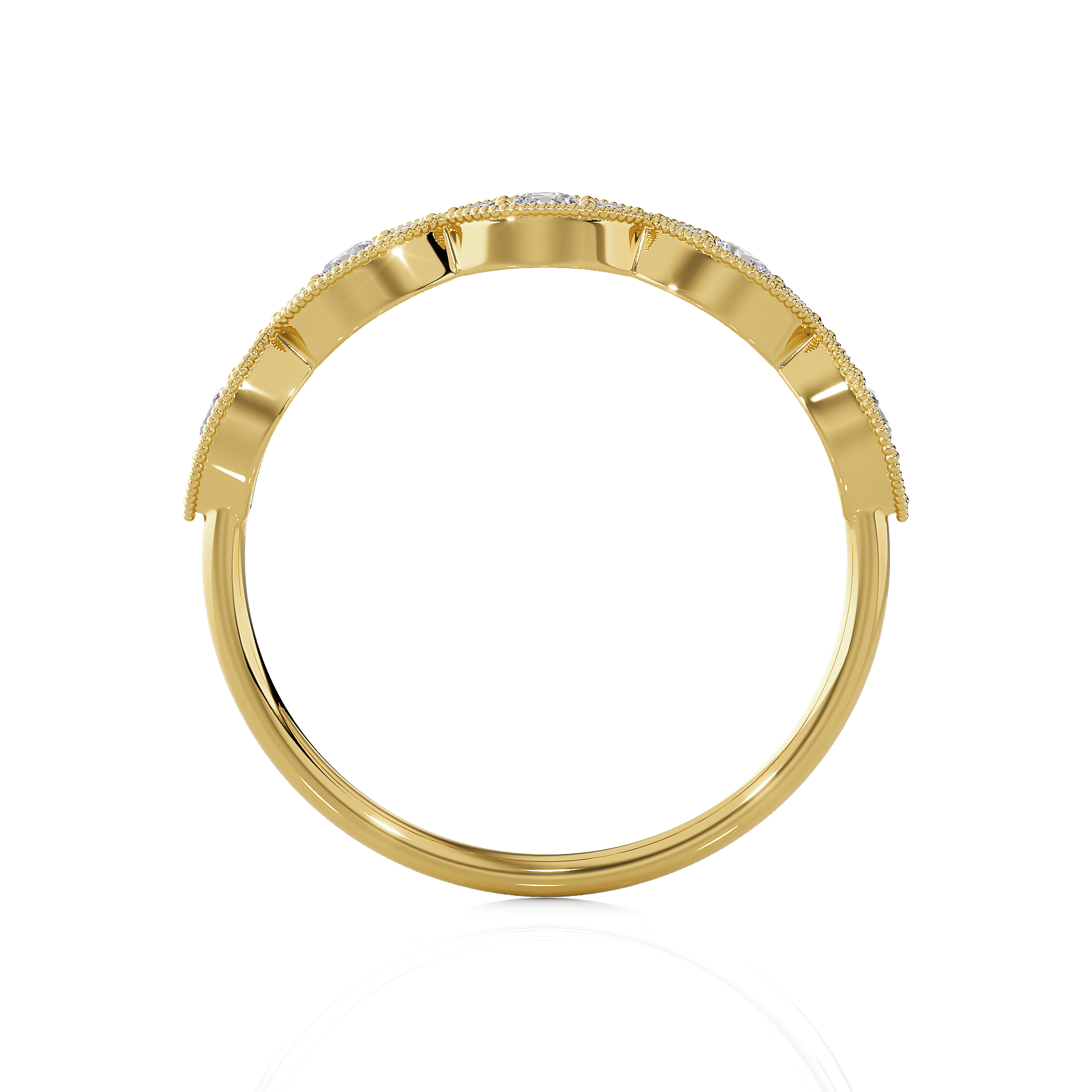 1/3 ctw Round Lab Grown Diamond Ring