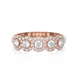 1/2 ctw Round Lab Grown Diamond Anniversary Ring