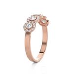 1/2 ctw Round Lab Grown Diamond Anniversary Ring