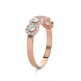1/2 ctw Round Lab Grown Diamond Anniversary Ring