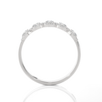 1/2 ctw Round Lab Grown Diamond Anniversary Ring