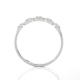 1/2 ctw Round Lab Grown Diamond Anniversary Ring