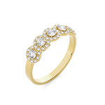 1/2 ctw Round Lab Grown Diamond Anniversary Ring