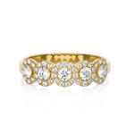 1/2 ctw Round Lab Grown Diamond Anniversary Ring