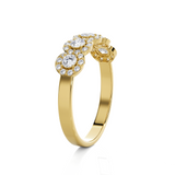 1/2 ctw Round Lab Grown Diamond Anniversary Ring