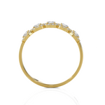 1/2 ctw Round Lab Grown Diamond Anniversary Ring