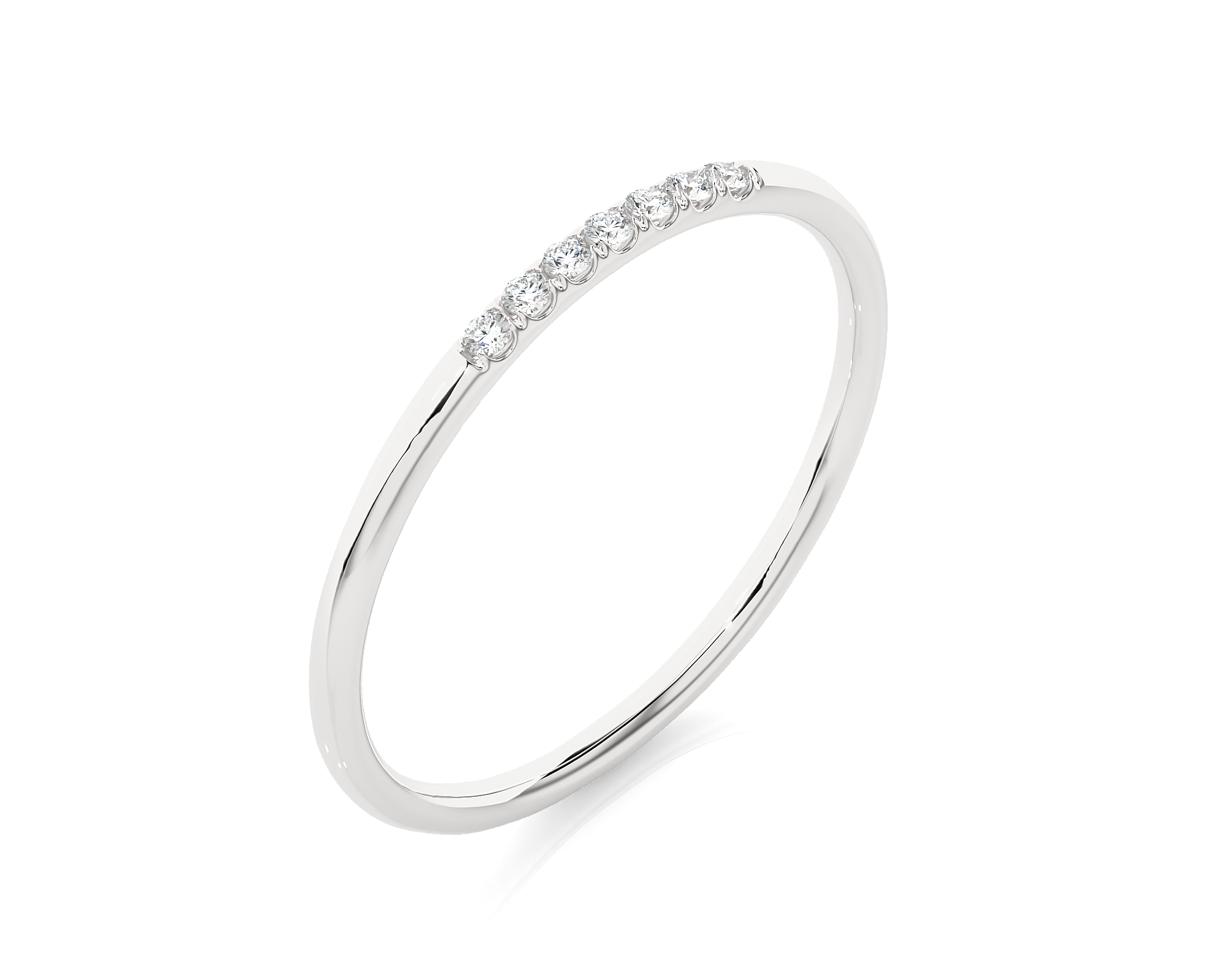 1/20 ctw Round Lab Grown Diamond Ring