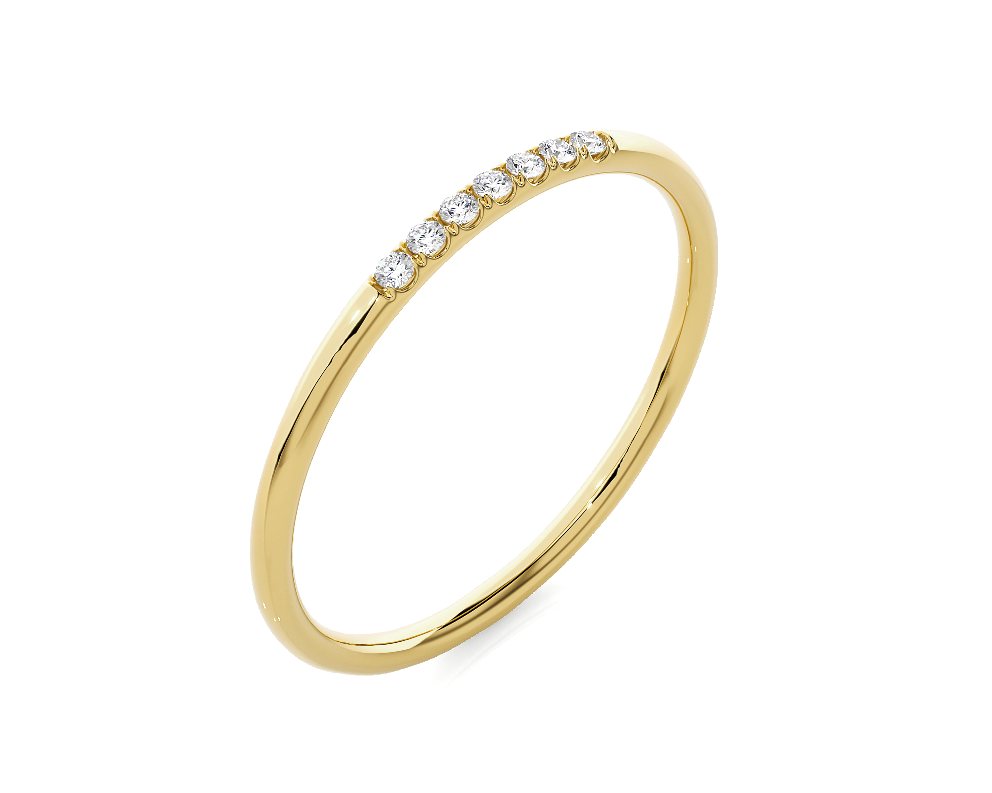 1/20 ctw Round Lab Grown Diamond Ring