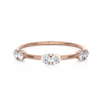 1/4 ctw Round Lab Grown Diamond Ring