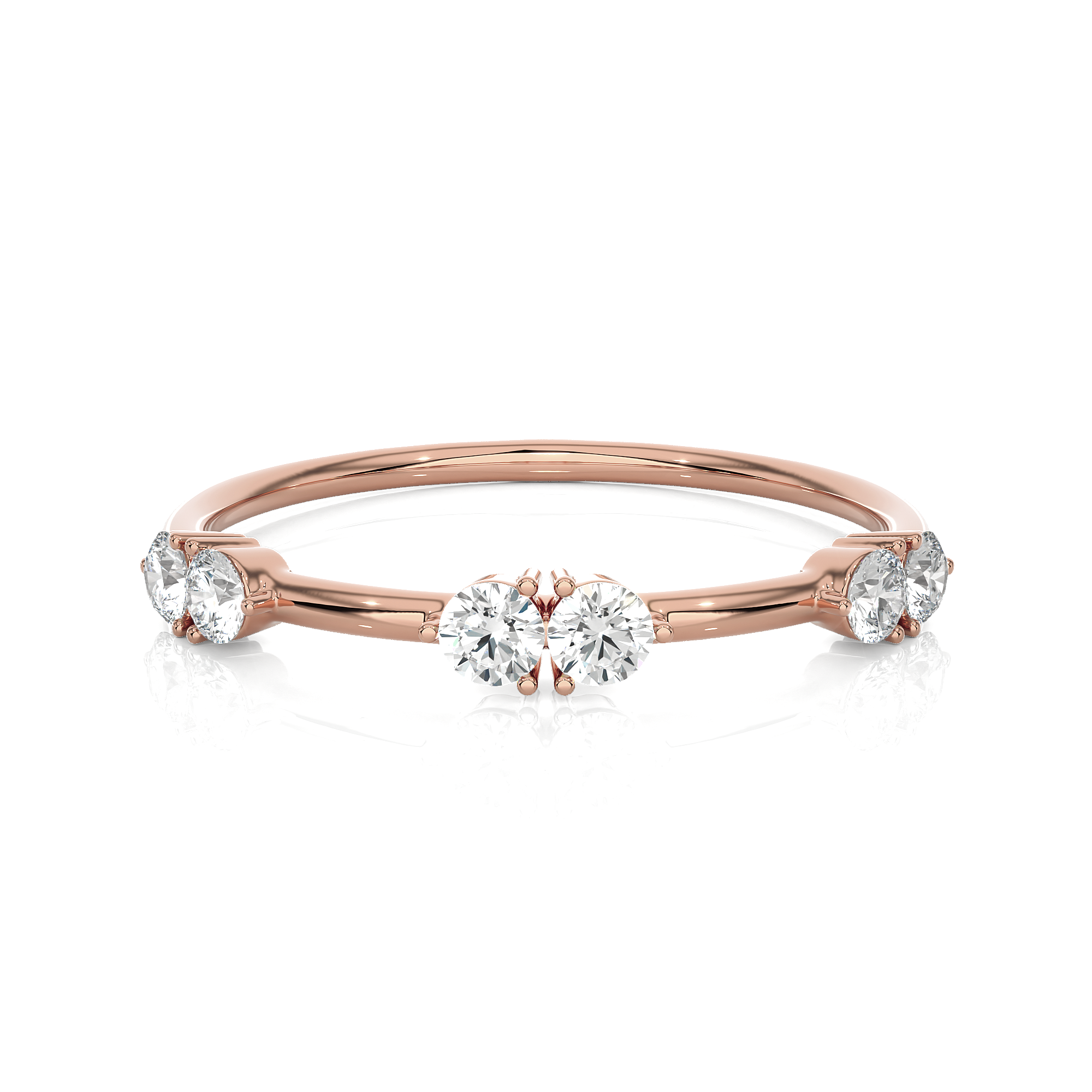 1/4 ctw Round Lab Grown Diamond Ring