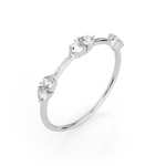 1/4 ctw Round Lab Grown Diamond Ring