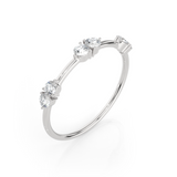 1/4 ctw Round Lab Grown Diamond Ring