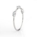 1/4 ctw Round Lab Grown Diamond Ring