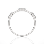 1/4 ctw Round Lab Grown Diamond Ring