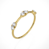 1/4 ctw Round Lab Grown Diamond Ring