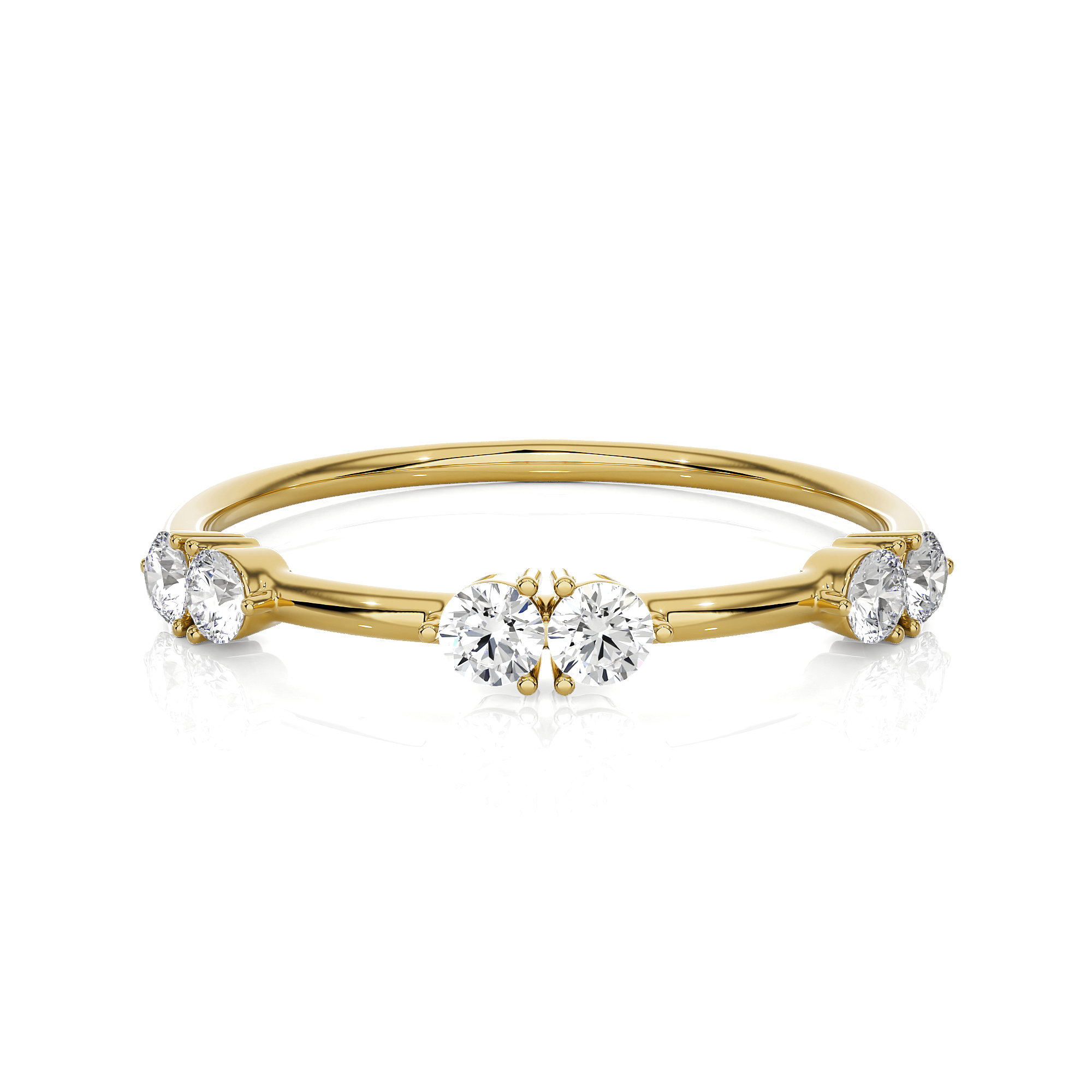 1/4 ctw Round Lab Grown Diamond Ring
