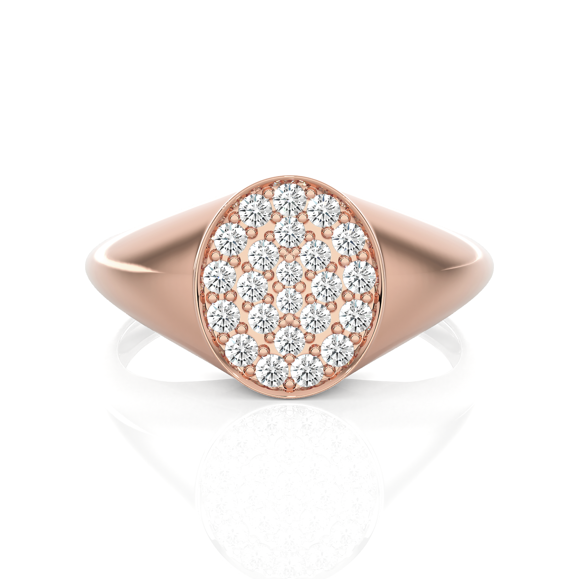 1/3 ctw Round Lab Grown Diamond Ring
