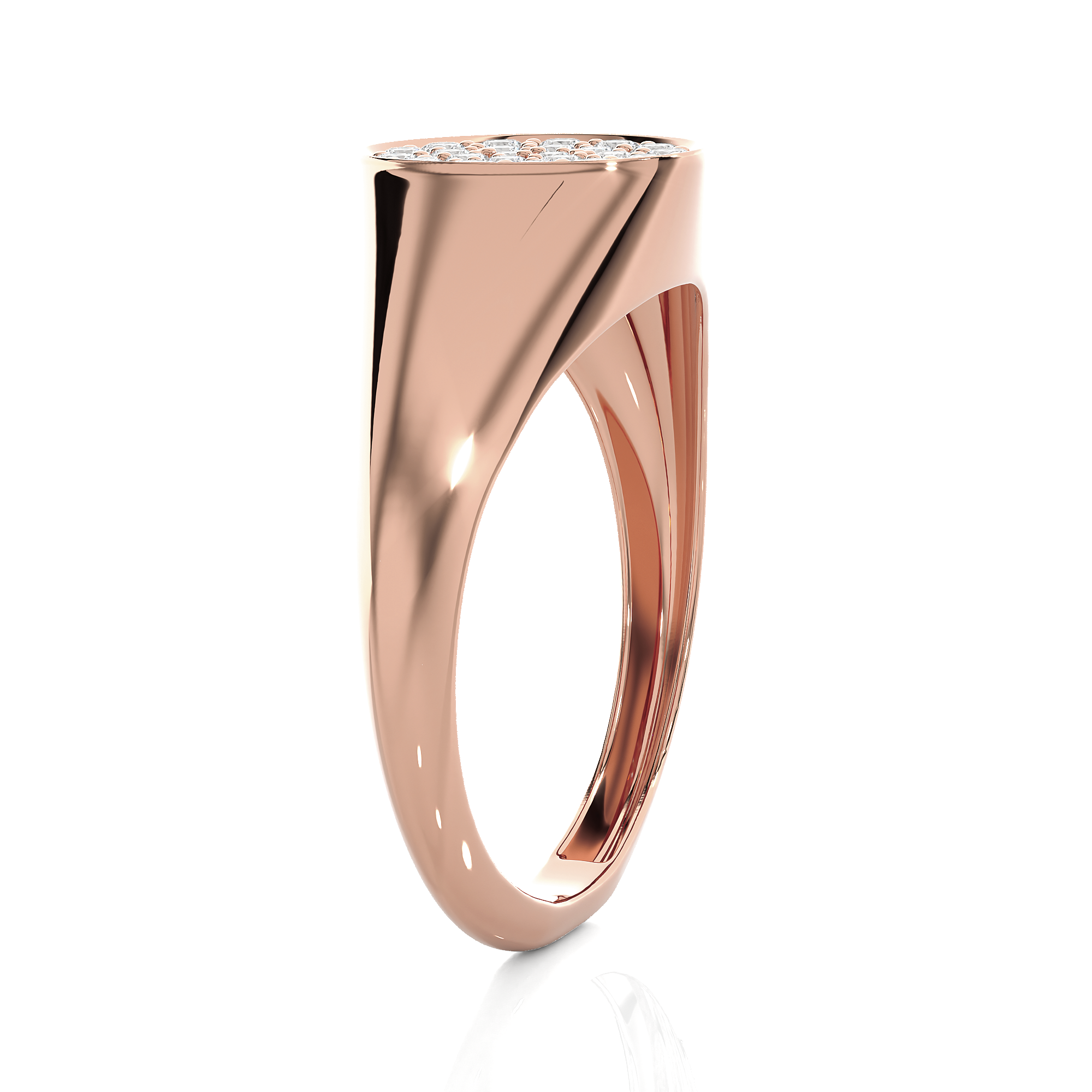 1/3 ctw Round Lab Grown Diamond Ring