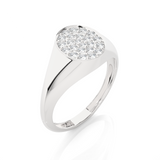 1/3 ctw Round Lab Grown Diamond Ring