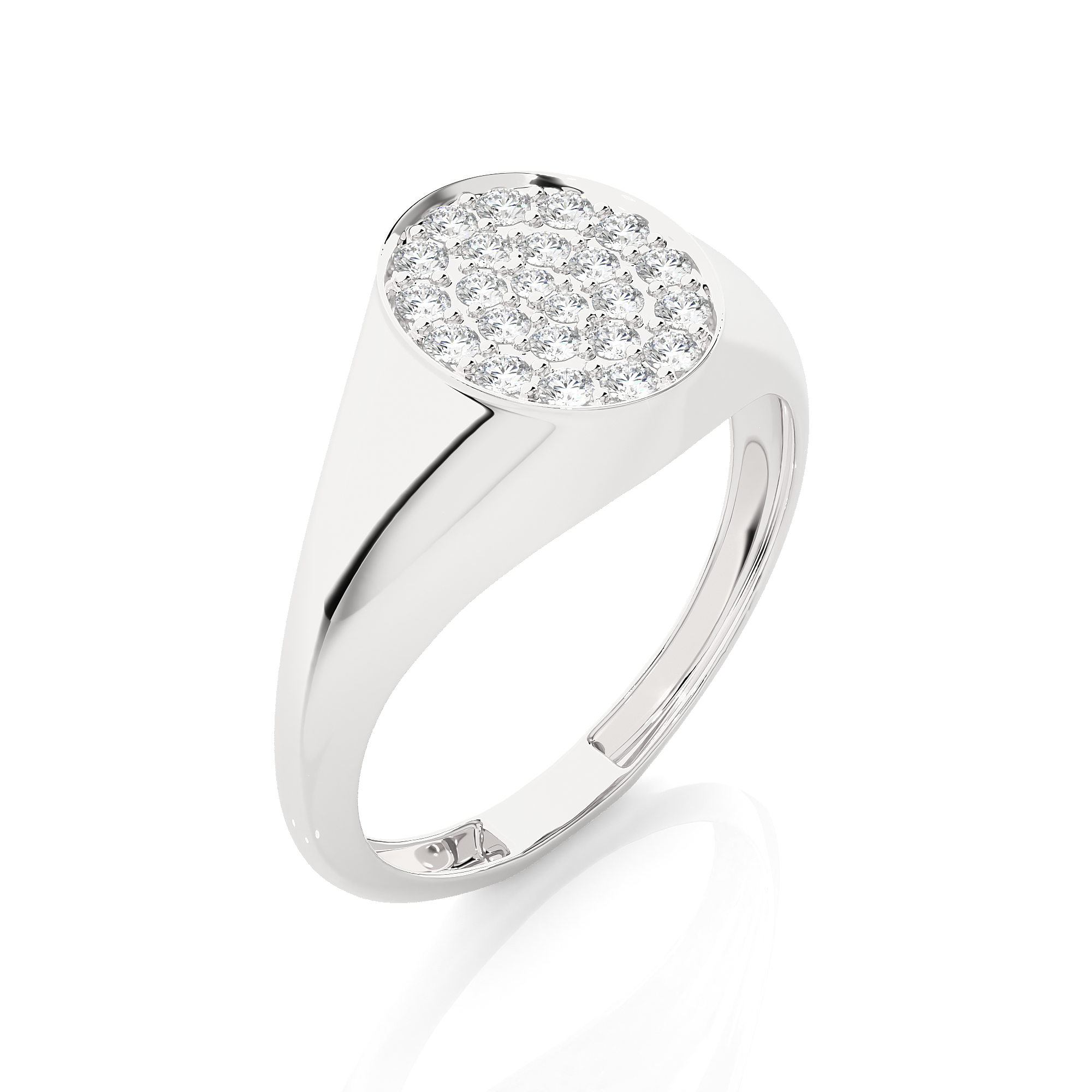 1/3 ctw Round Lab Grown Diamond Ring