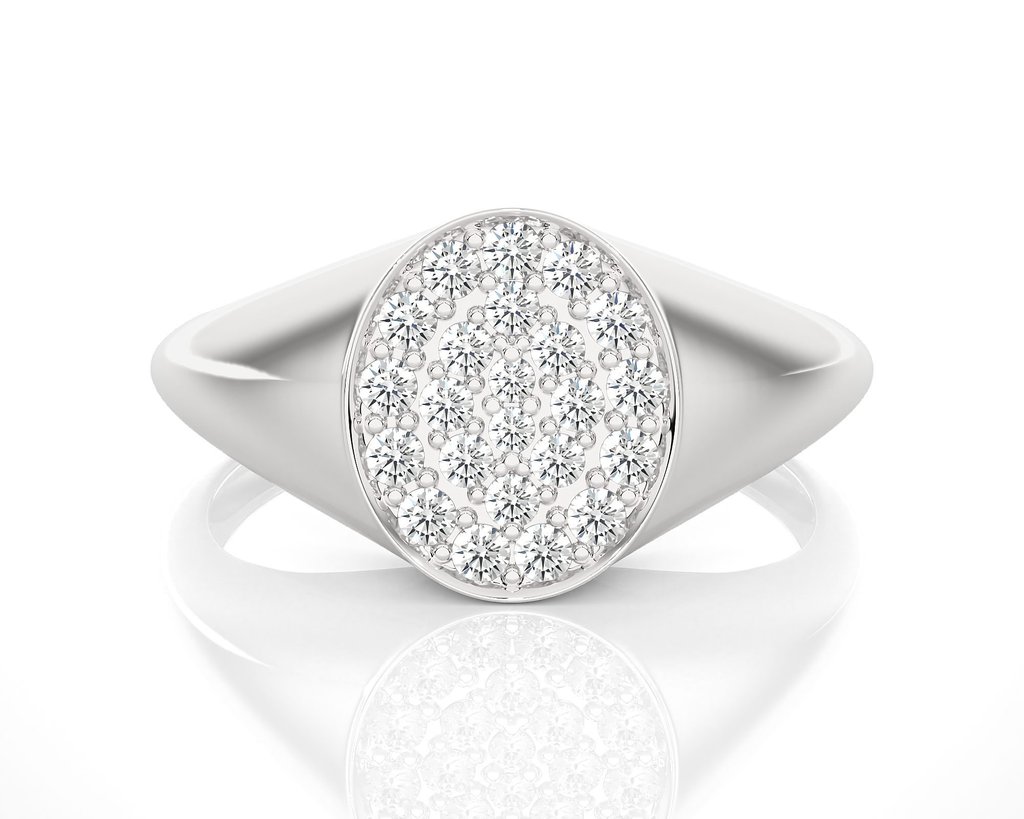 1/3 ctw Round Lab Grown Diamond Ring