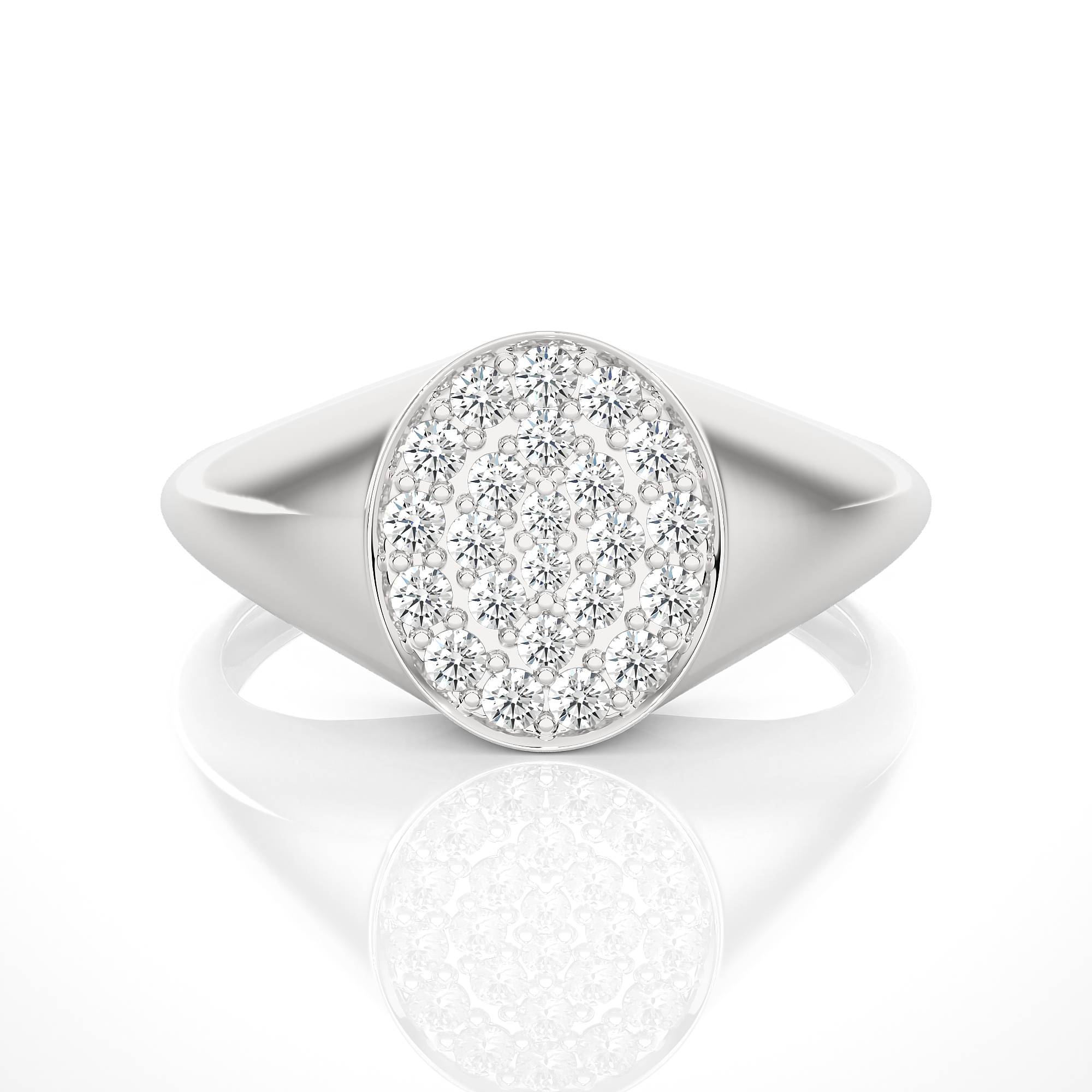 1/3 ctw Round Lab Grown Diamond Ring