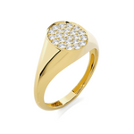 1/3 ctw Round Lab Grown Diamond Ring