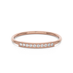 1/20 ctw Round Lab Grown Diamond Ring