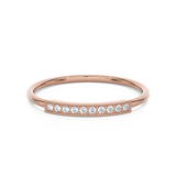 1/20 ctw Round Lab Grown Diamond Ring