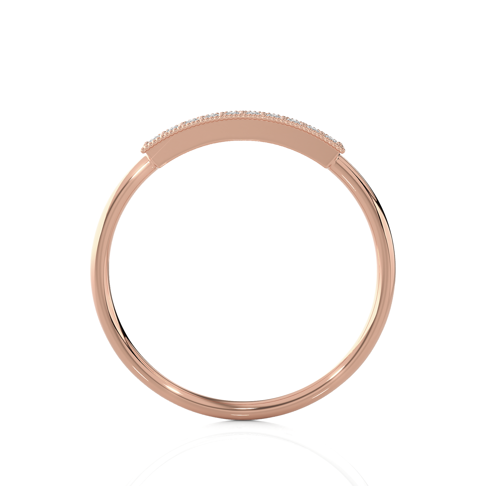 1/20 ctw Round Lab Grown Diamond Ring