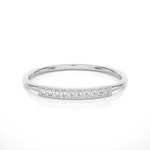 1/20 ctw Round Lab Grown Diamond Ring