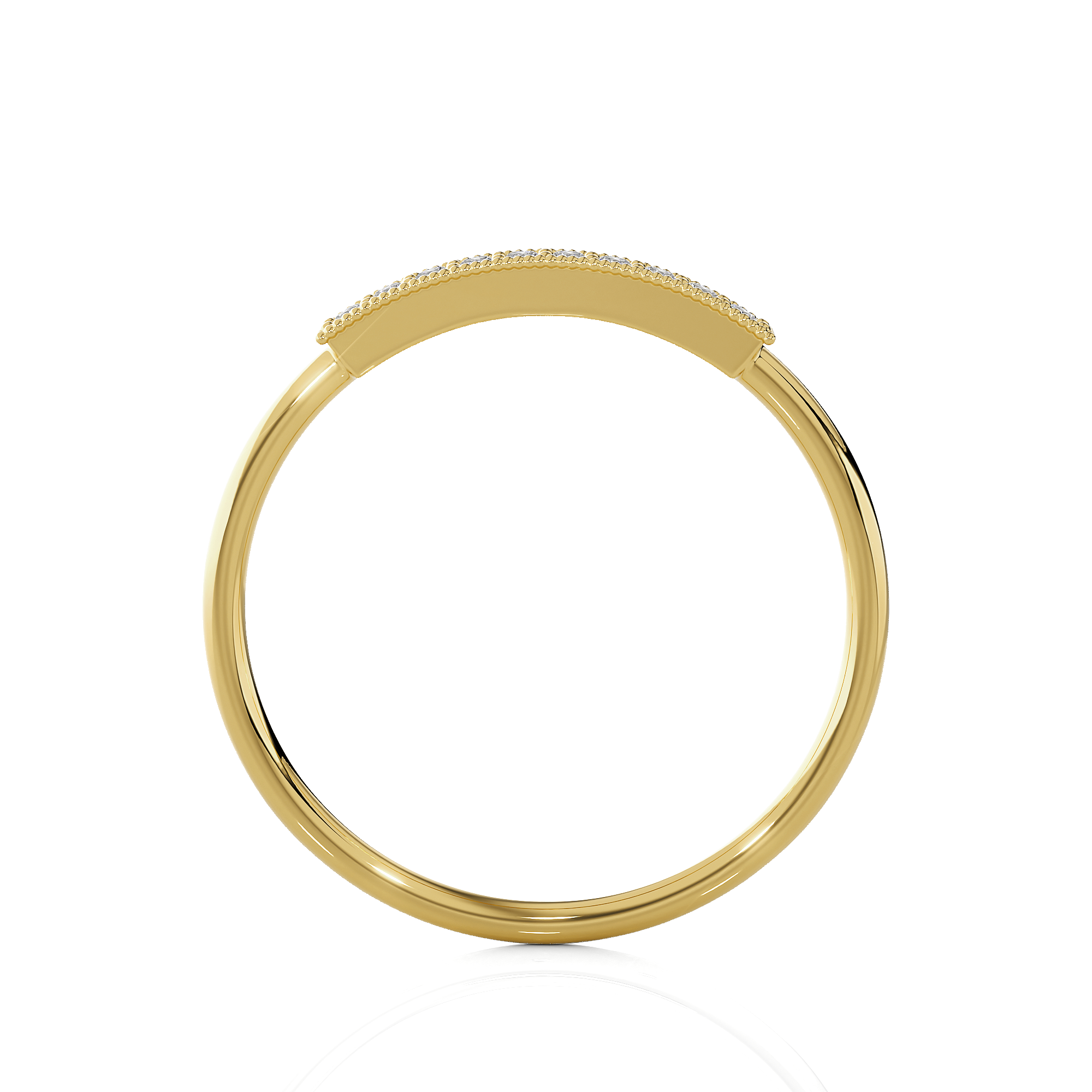 1/20 ctw Round Lab Grown Diamond Ring