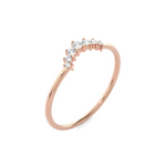 1/10 ctw Round Lab Grown Diamond Ring
