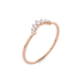 1/10 ctw Round Lab Grown Diamond Ring