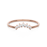 1/10 ctw Round Lab Grown Diamond Ring