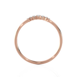 1/10 ctw Round Lab Grown Diamond Ring