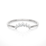 1/10 ctw Round Lab Grown Diamond Ring
