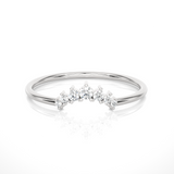 1/10 ctw Round Lab Grown Diamond Ring